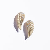 Angel Wing Diamond Earrings