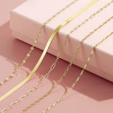 Dainty Herringbone Chain