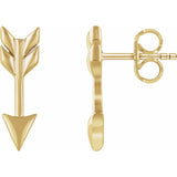 Divine Direction Arrow Earrings