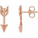 Divine Direction Arrow Earrings