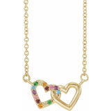 Rainbow Love Bond Necklace