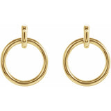 Radiant Orbit Dangle Earrings