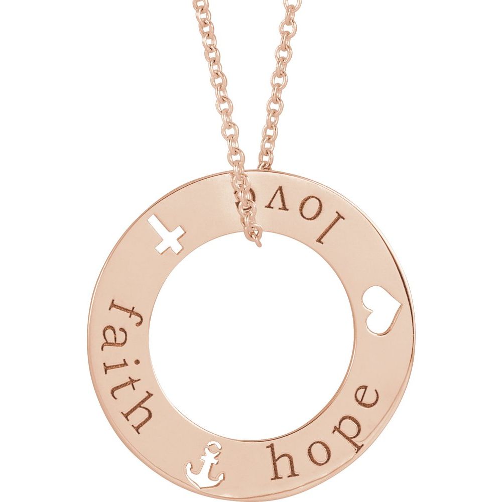 Triune Virtues Necklace