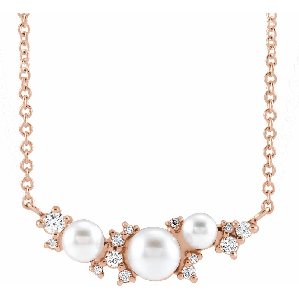 Ethereal Grace Pearl Necklace