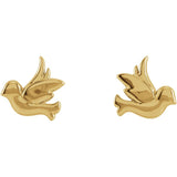 Faithful Sparrow Studs