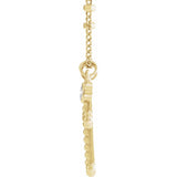 Blessed Beads Cross Necklace