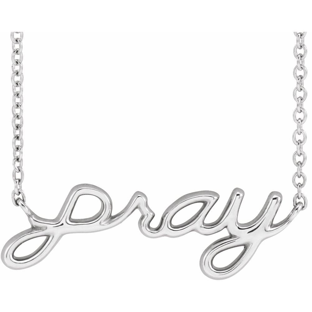 Pray Necklace