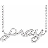 Pray Necklace