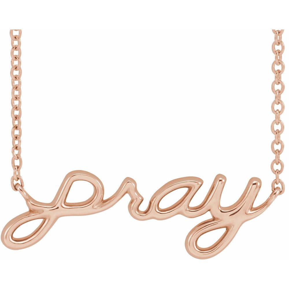 Pray Necklace