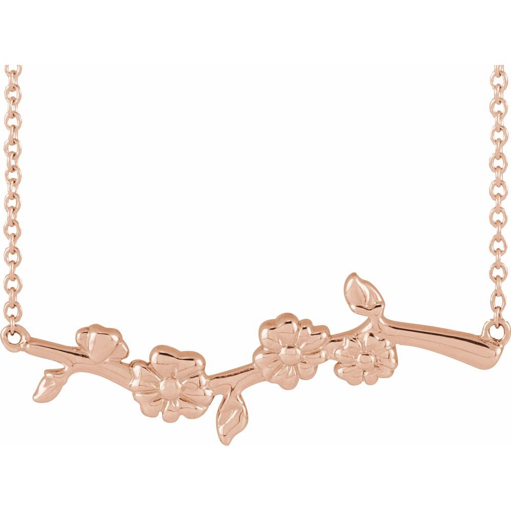 Blooming Bar Necklace