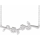 Blooming Bar Necklace