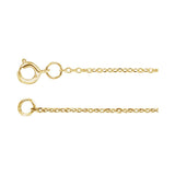 Faith Disc Cross Necklace