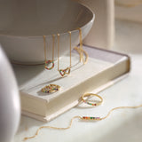 Rainbow Circle Necklace